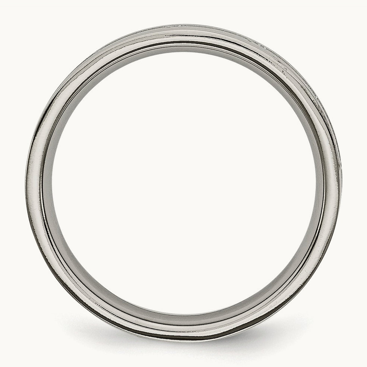 Brushed Center Roman Numerals Band — photo set