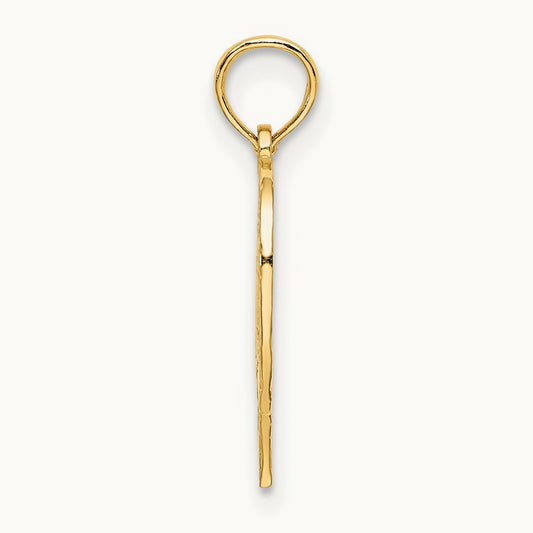 70 In Heart Charm, 14K
