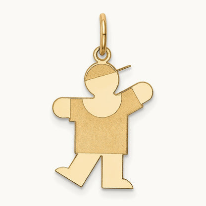 Kid Charm — 14K Yellow Gold