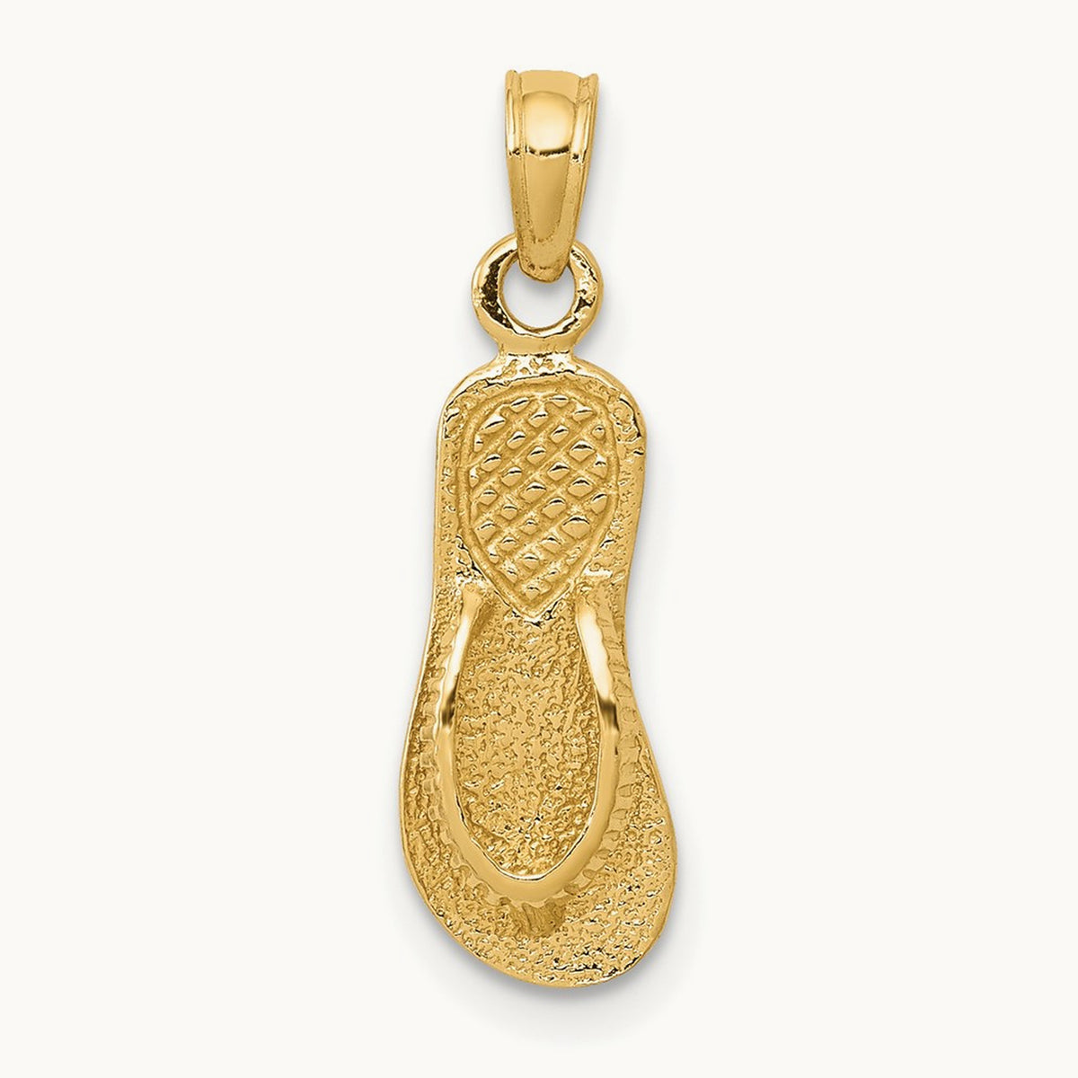 3D Single Flip-Flop Pendant — photo set