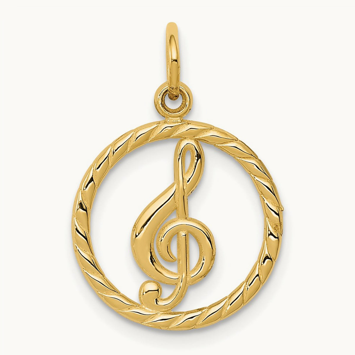 Treble Clef Charm — photo set