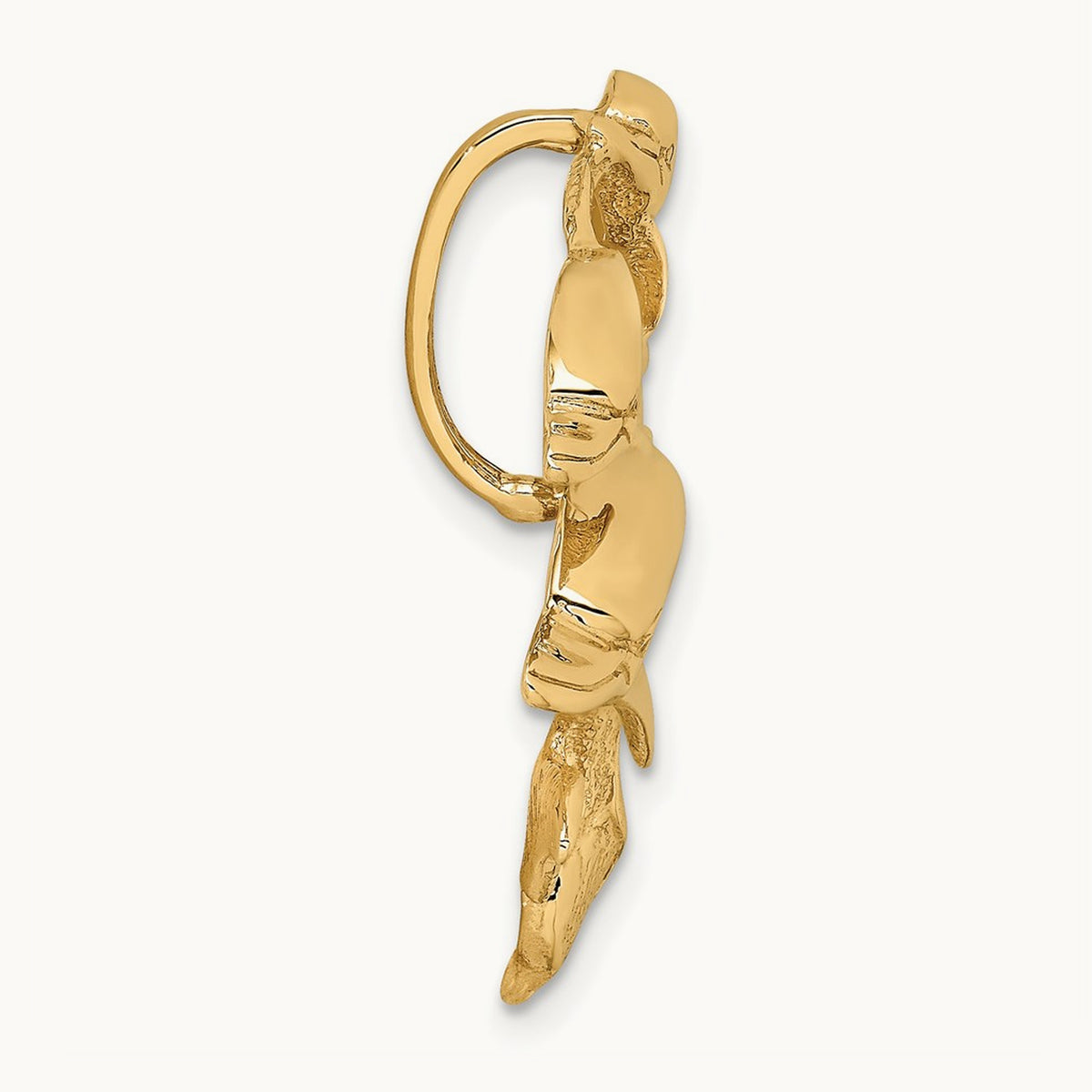 Triple Dolphin Fits /8mm Slide, 5mm, 14K