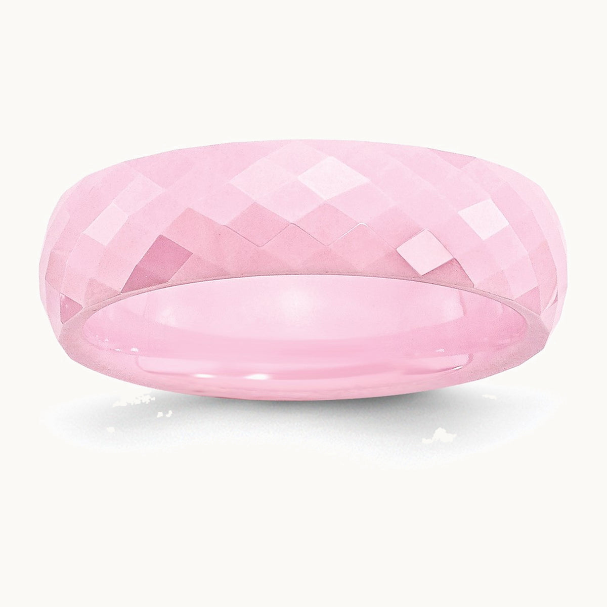 Faceted Polished Band — 6mm