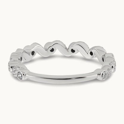 Wedding Band, 0.25 ct tw Lab-Grown Diamond