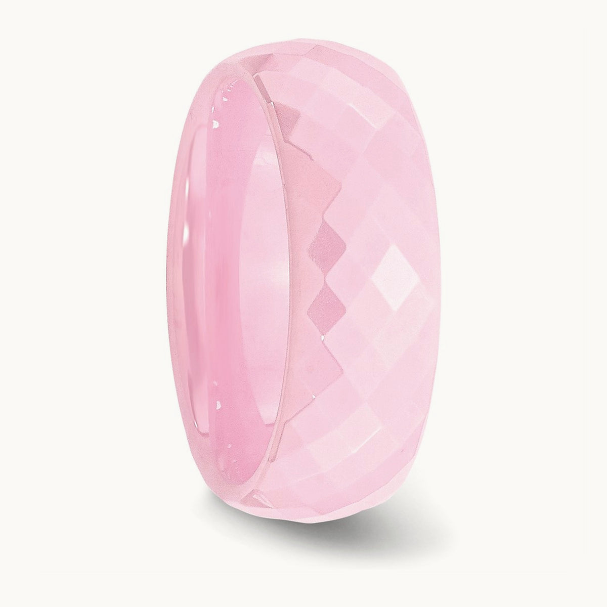 Faceted Polished Band — 7.5mm