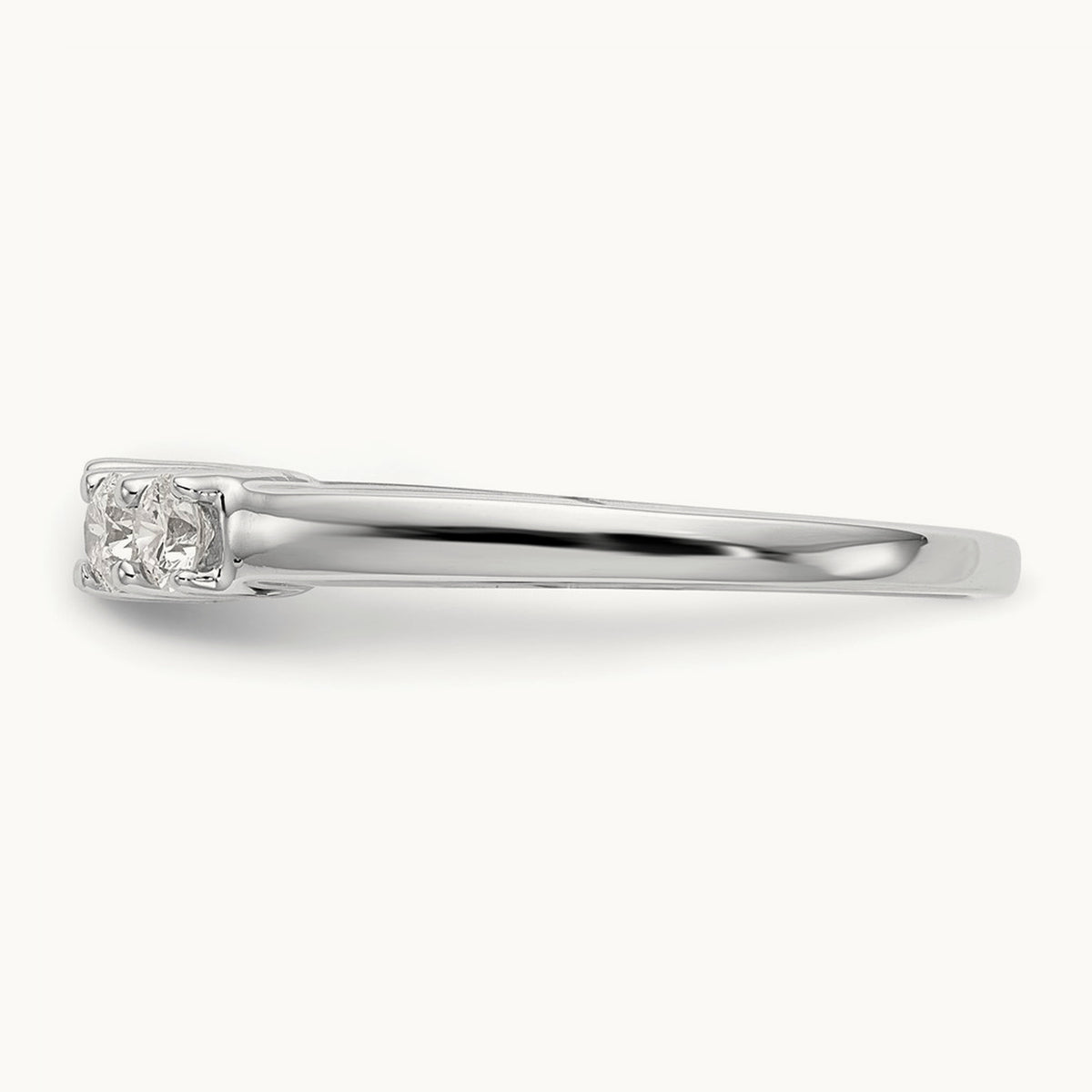 5-Stone Peg Set Engagement Ring, 0.25 ct tw