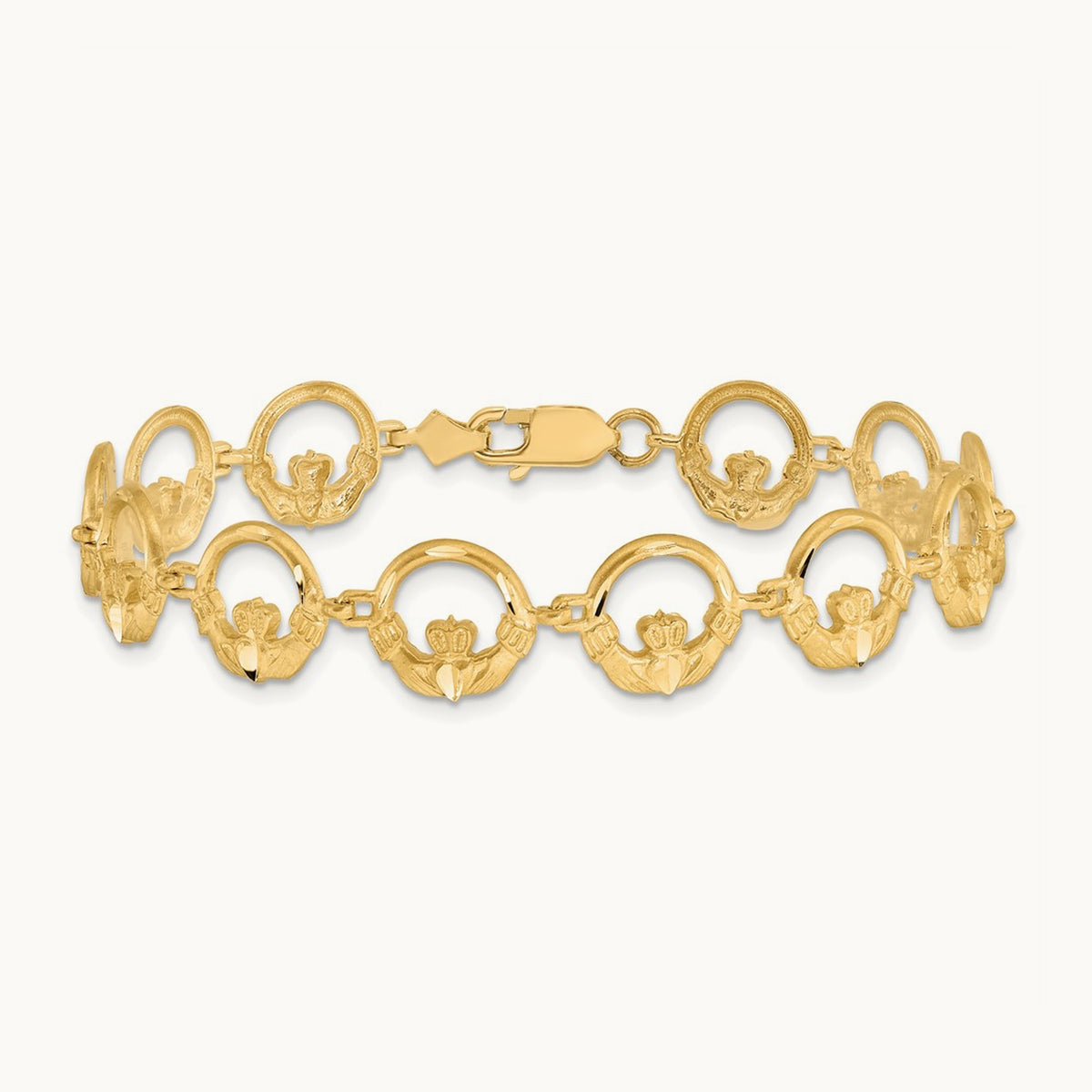 Claddagh Bracelet, 14K