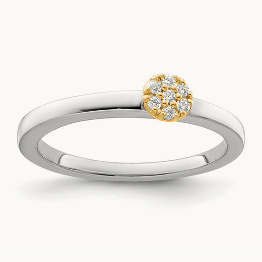 Promise Band, 0.05 ct tw Lab-Grown Diamond