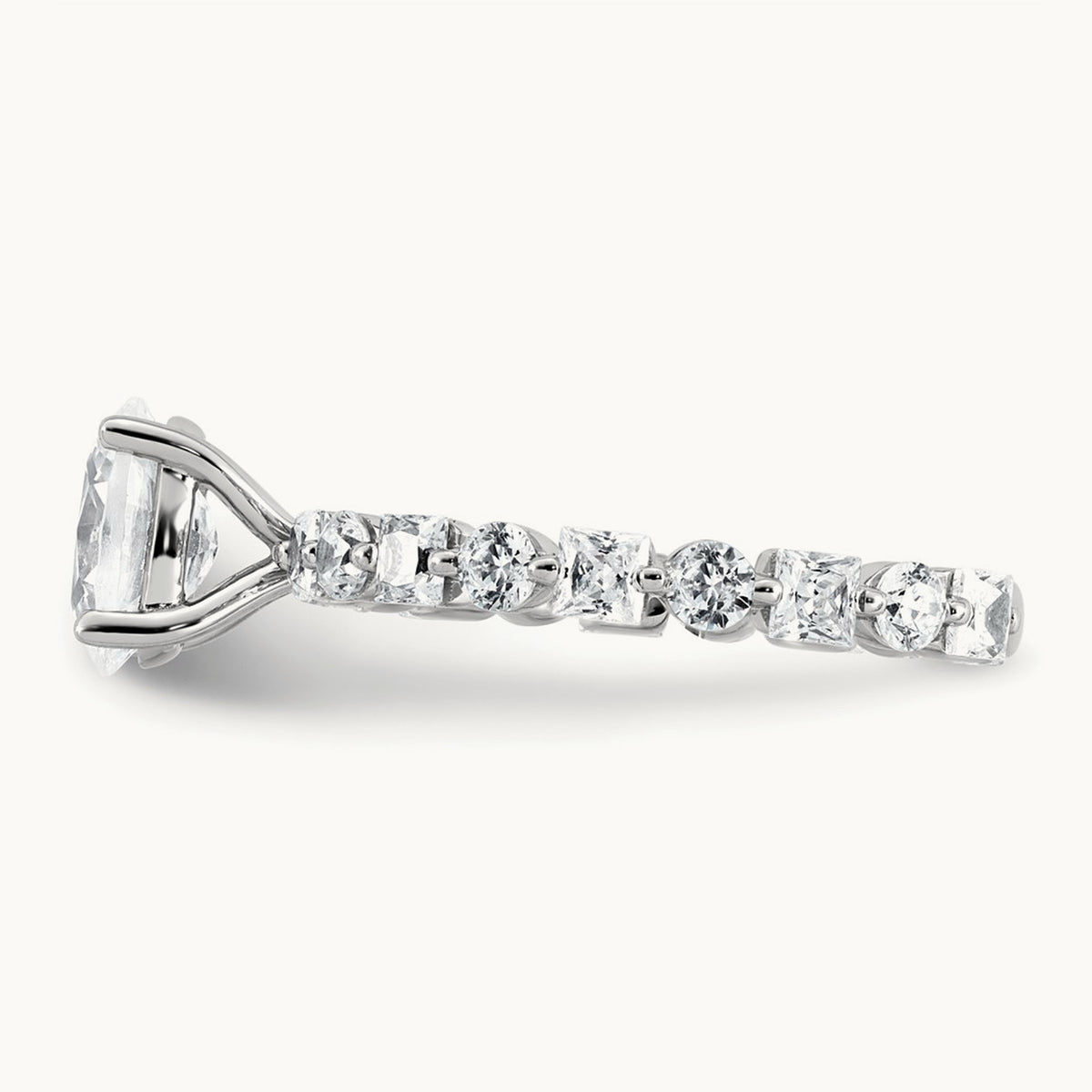 Oval Engagement Ring, 2.50 ct tw Lab-Grown Diamond
