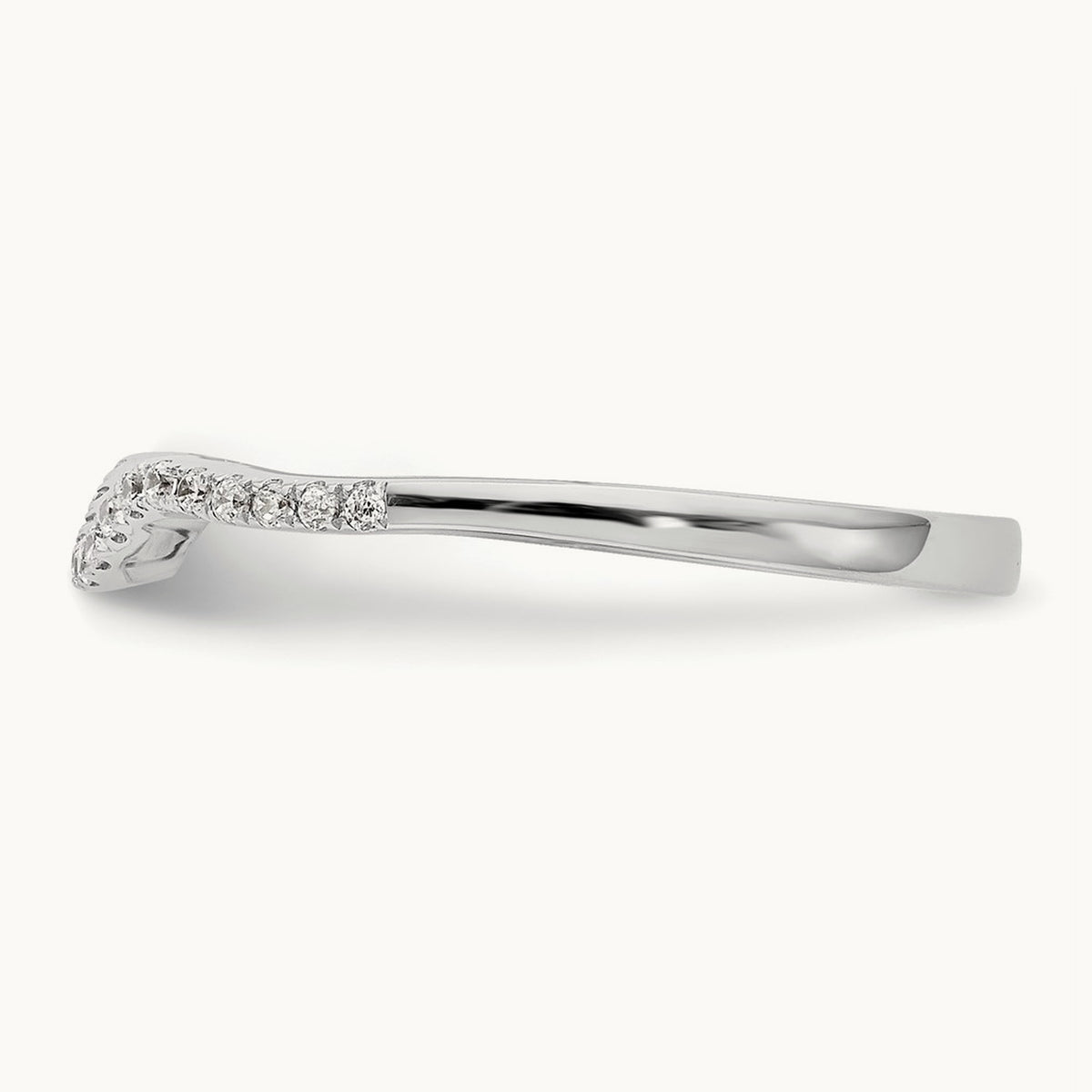 Diamond Band, 14K White Gold