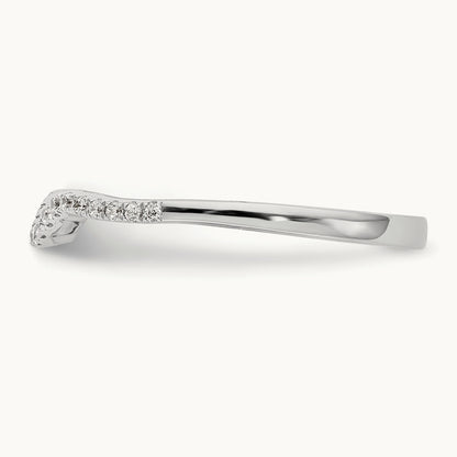 Diamond Band, 14K White Gold