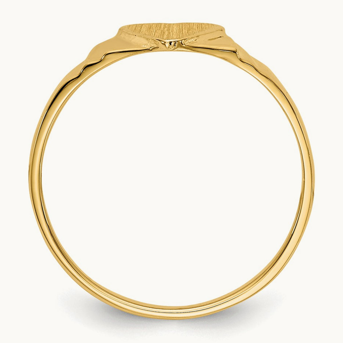 Children's Signet Ring, 14K