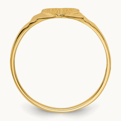 Children's Signet Ring, 14K