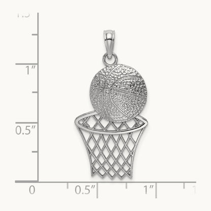 Basketball and Net Charm — photo set