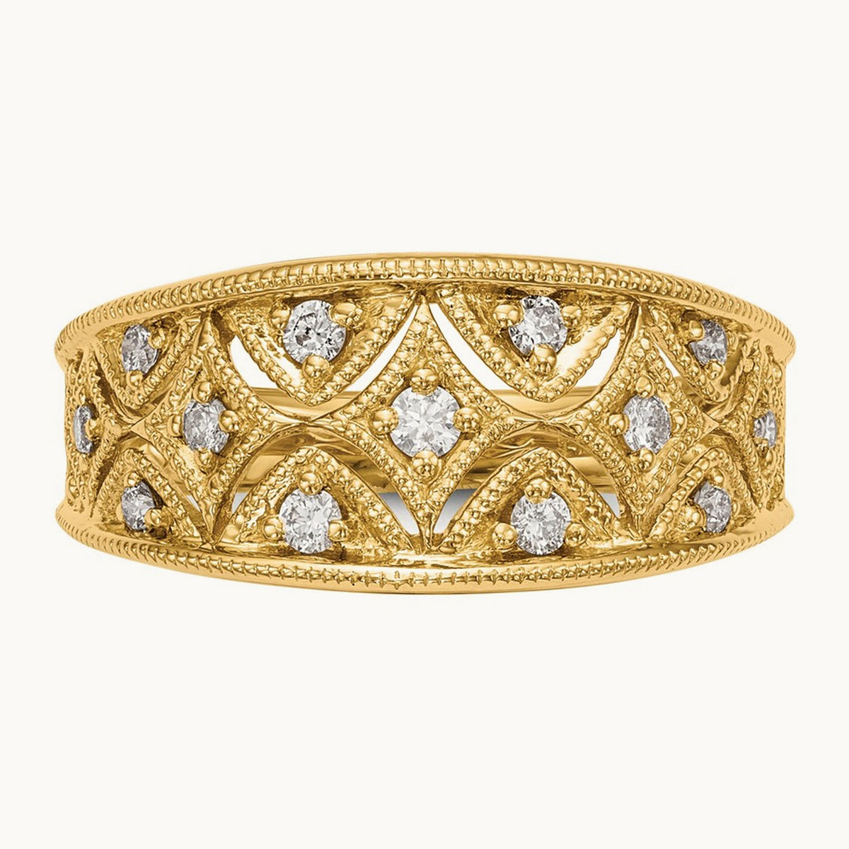 Diamond Band, 14K