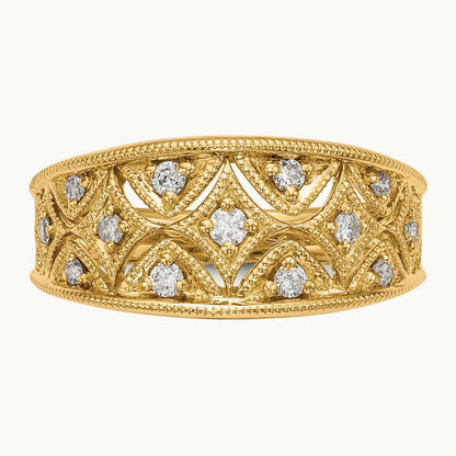 Diamond Band, 14K