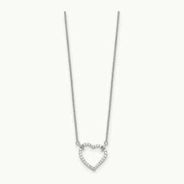 Diamond Heart Pendant Necklace