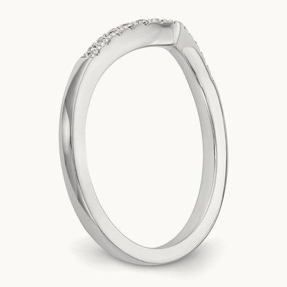 Diamond Band, 14K White Gold