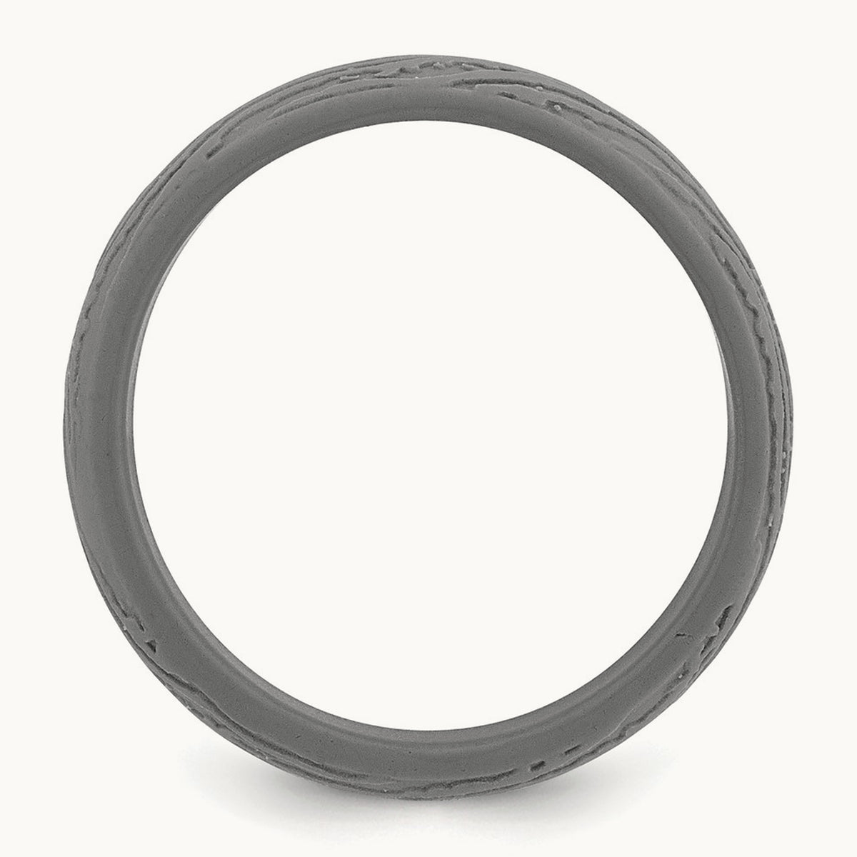 Silicone Gray 5.70m Wood Grain Pattern Band