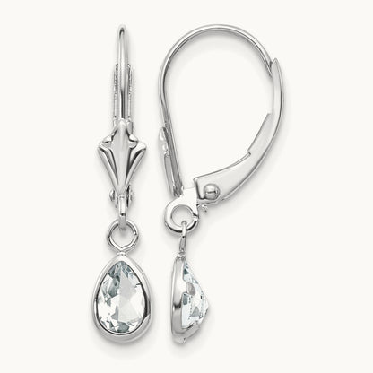 Topaz/April Earrings — photo set