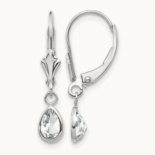 Topaz/April Earrings — photo set