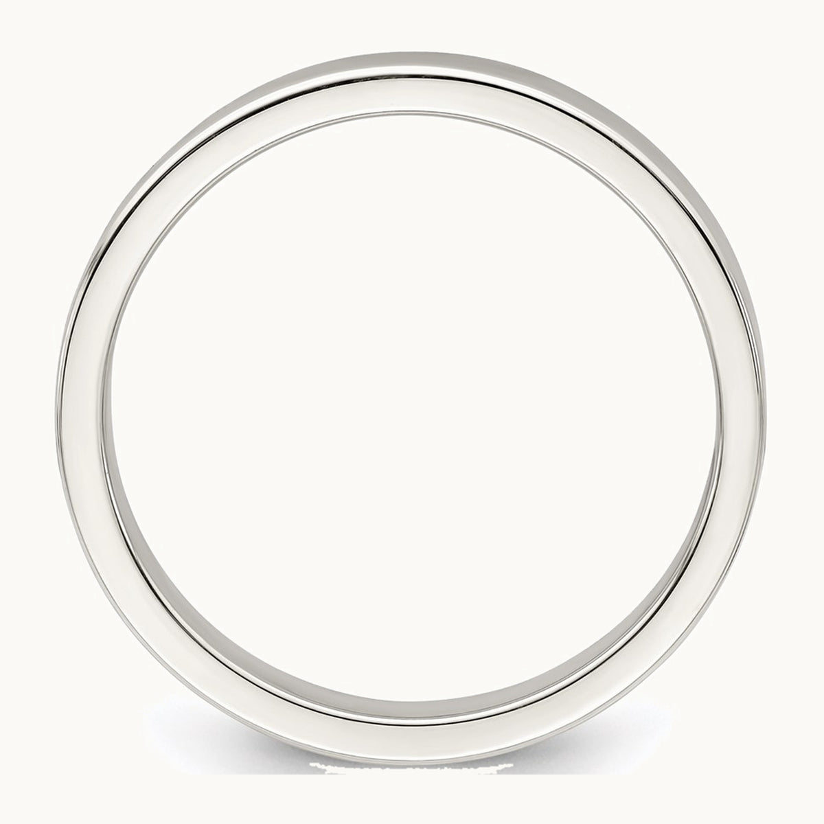 Sterling Silver 3mm Lightweight Flat Band