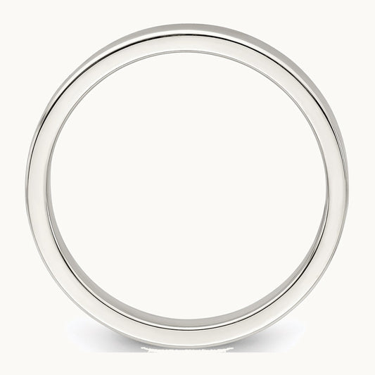 Sterling Silver 3mm Lightweight Flat Band