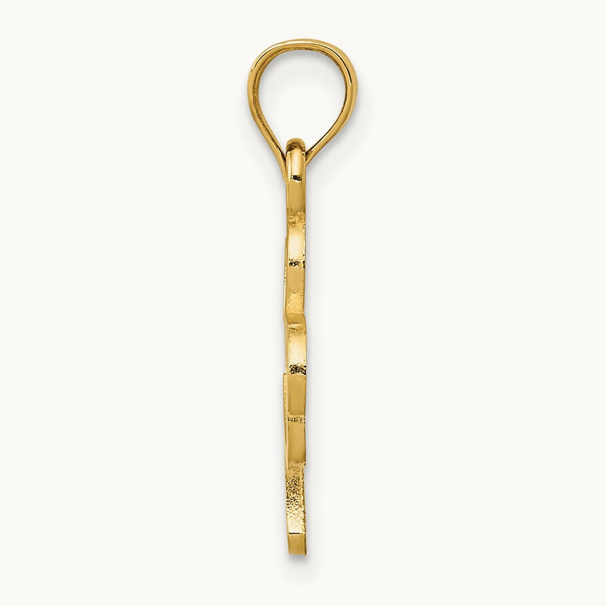 3 Leaf Clover Pendant, 14K