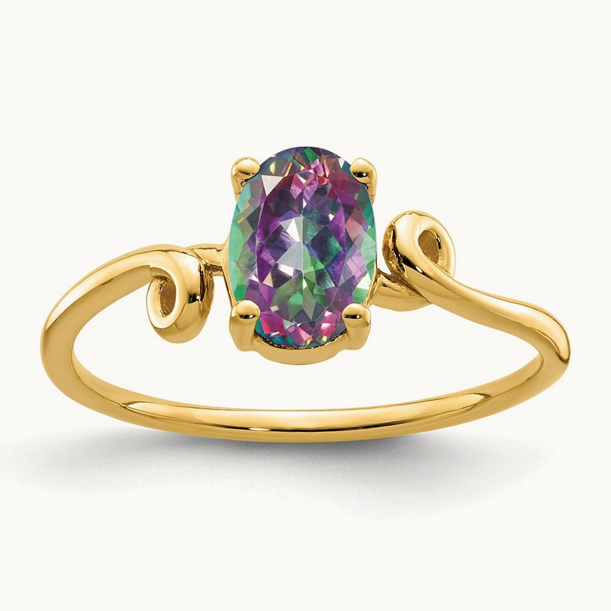 Polished Ring, 14K