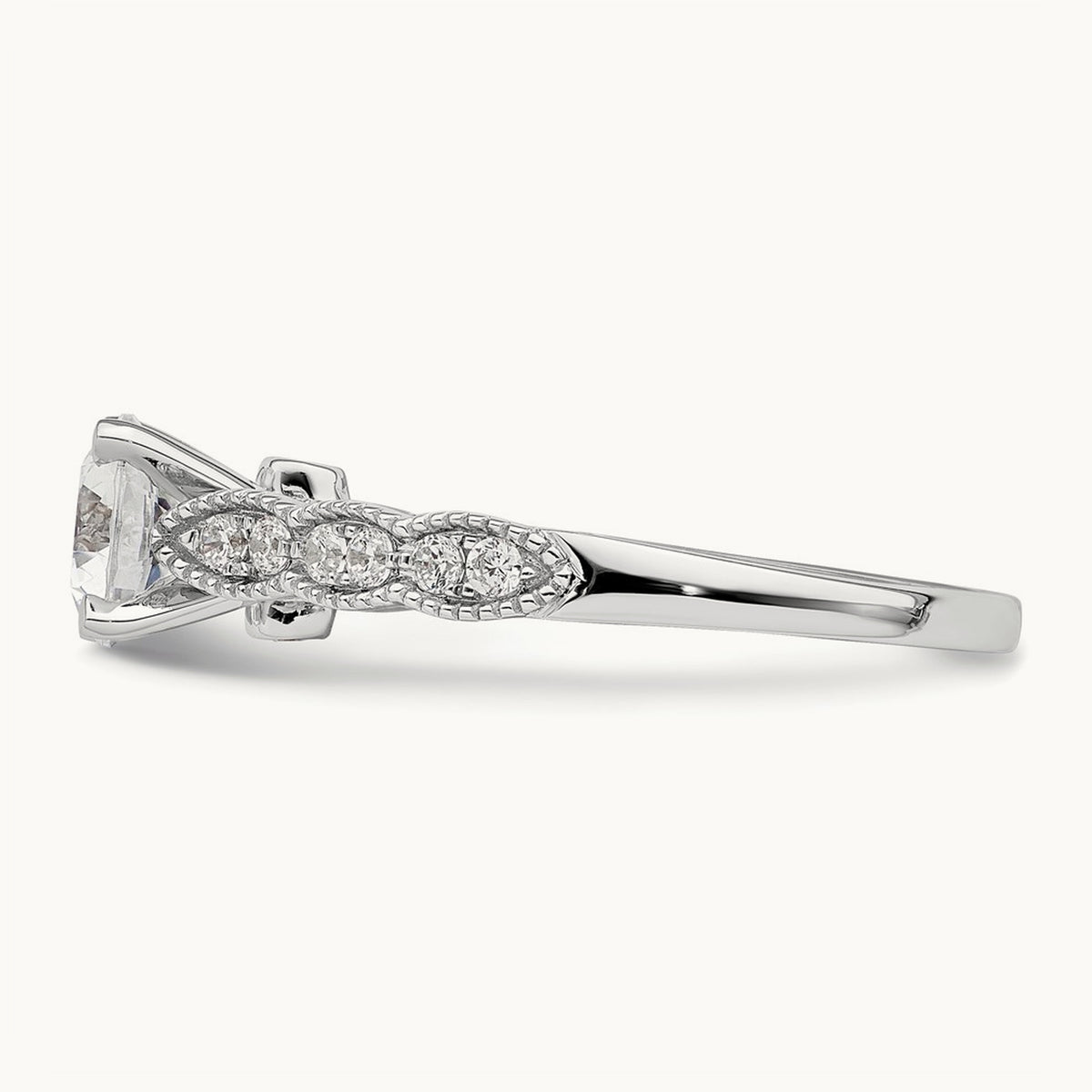 Semi-Mount Engagement Ring, 0.25 ct tw