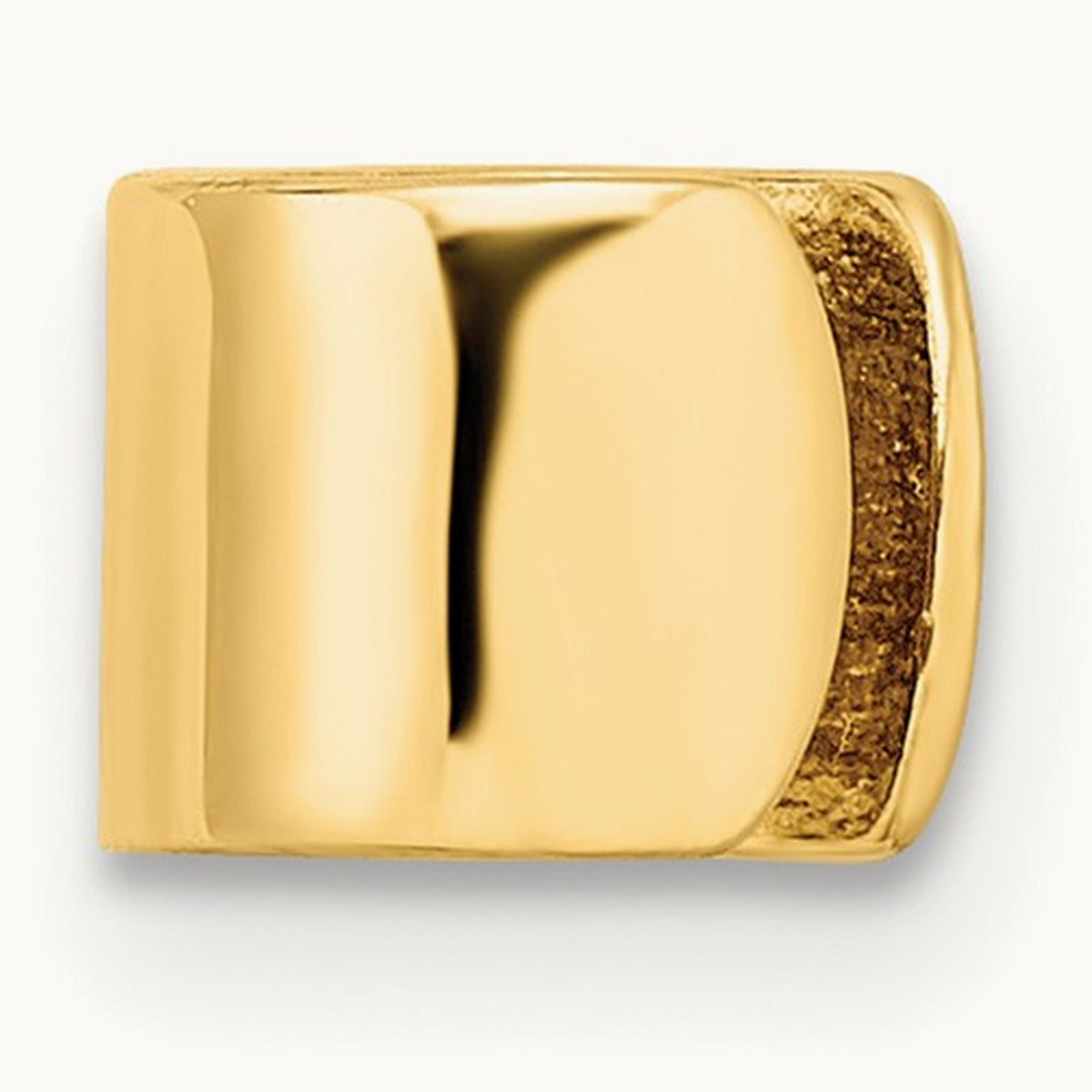 Polished Single Ear Cuff, 14K