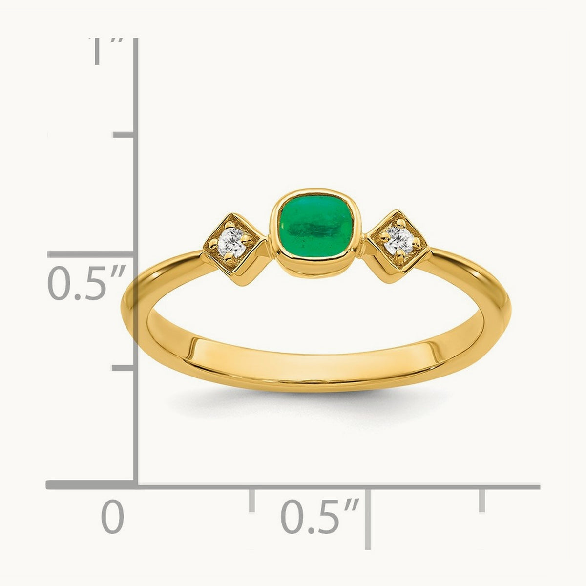 Emerald and Diamond Ring — photo set