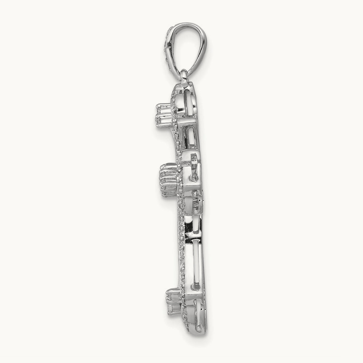 1/2ct. Diamond Fancy Cross Pendant — photo set