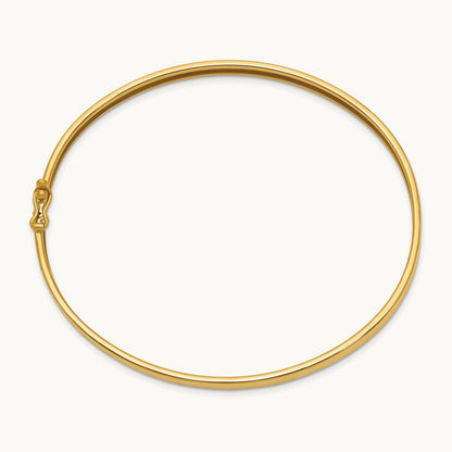 Flexible Bangle Bracelet, 14K