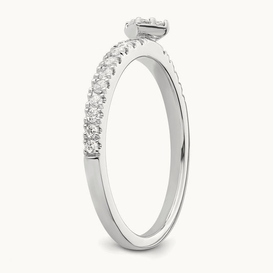 Promise Band, 0.25 ct tw Lab-Grown Diamond