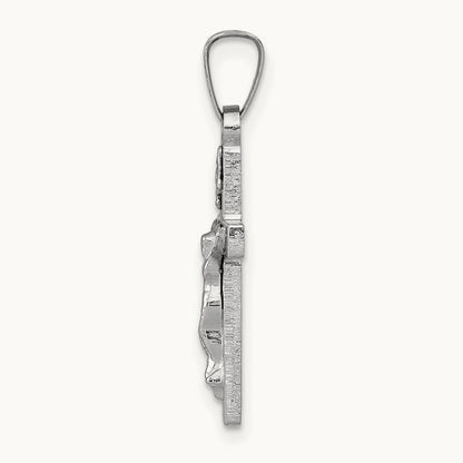 INRI Crucifix Charm — 25mm
