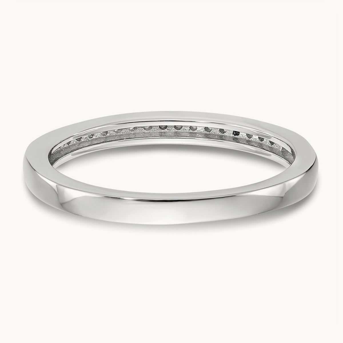 Diamond Band, 14K White Gold
