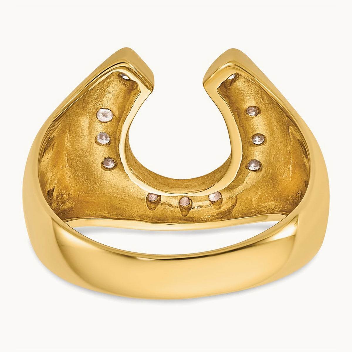 AA Diamond men's ring, 14K