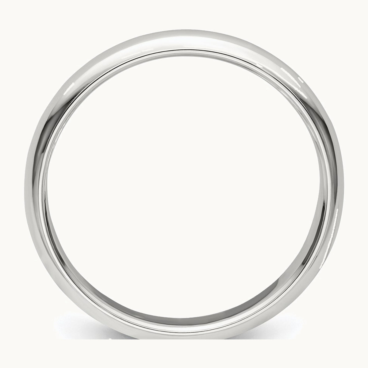Sterling Silver 3mm Half Round Band