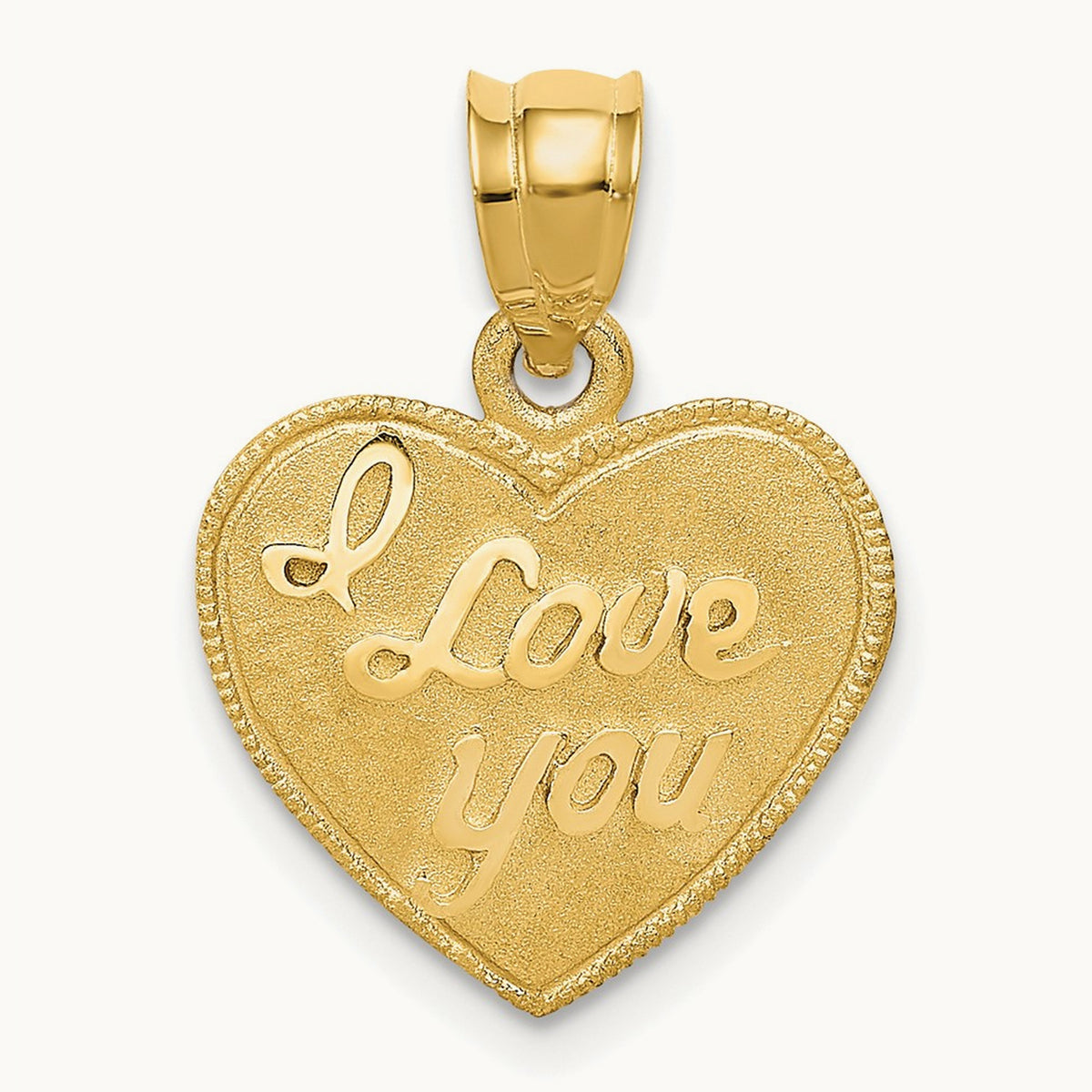 Heart Pendant, 14K