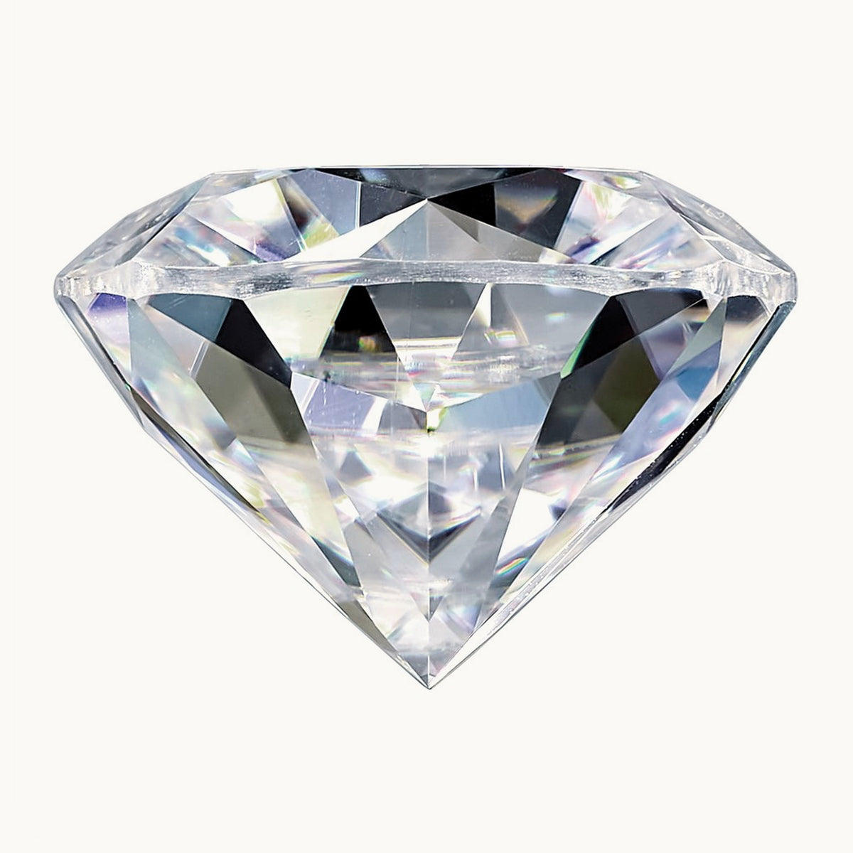 Cushion Pure Light D-E-F Moissanite, 8.5mm