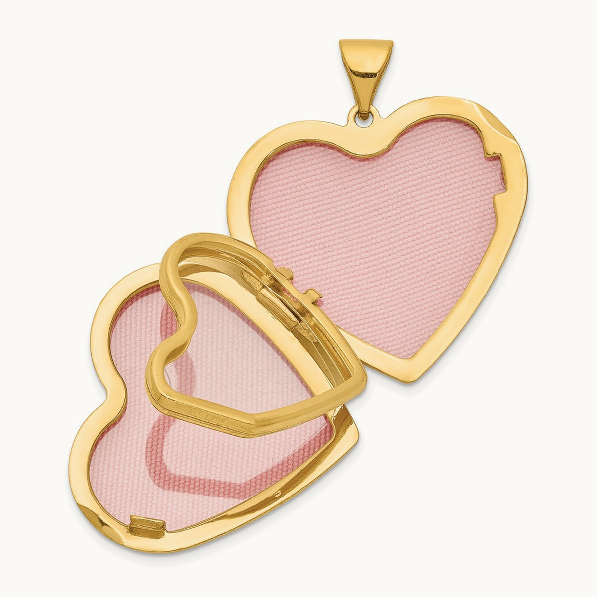 Diamond Floral Family Heart Locket, 14K