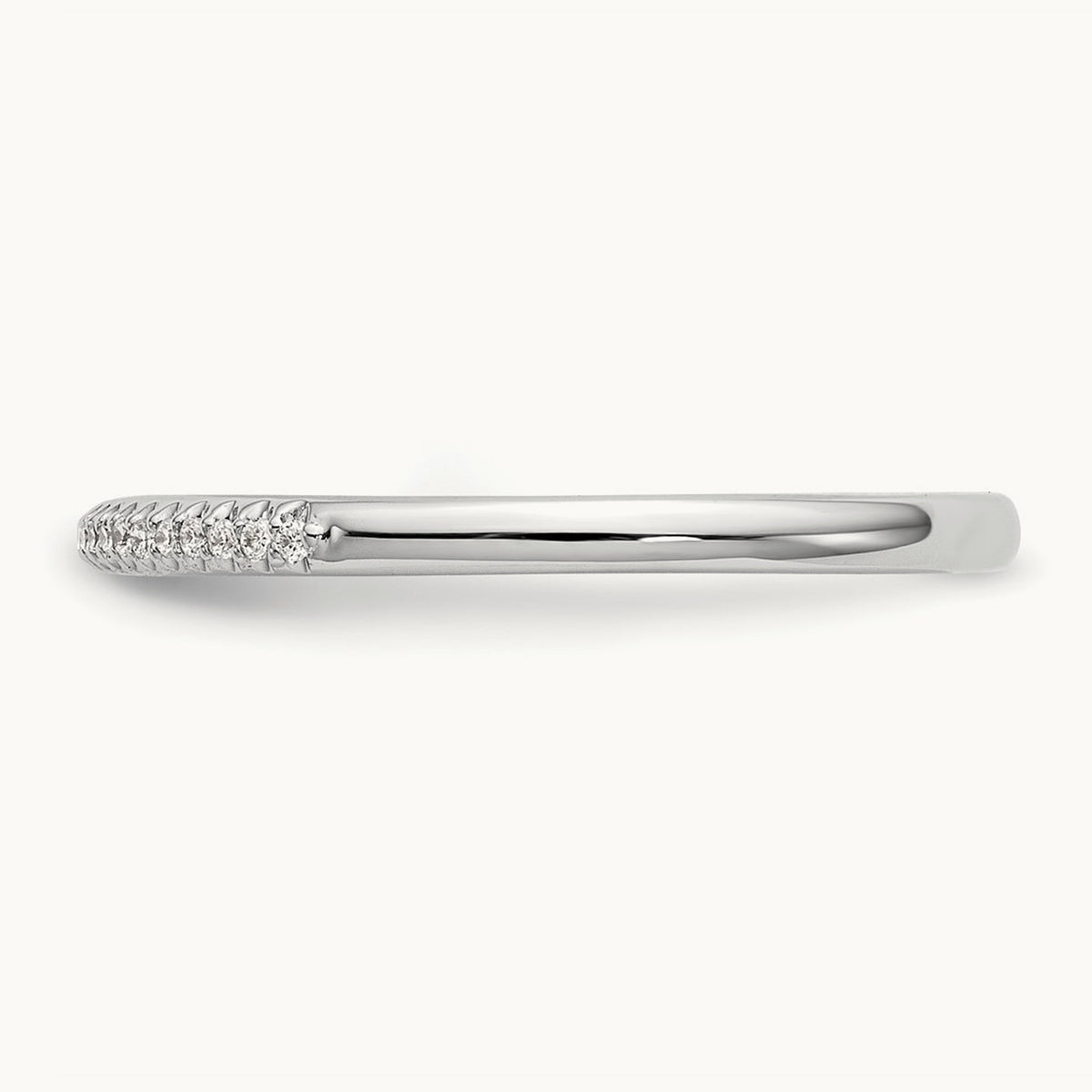 Diamond Band, 14K White Gold
