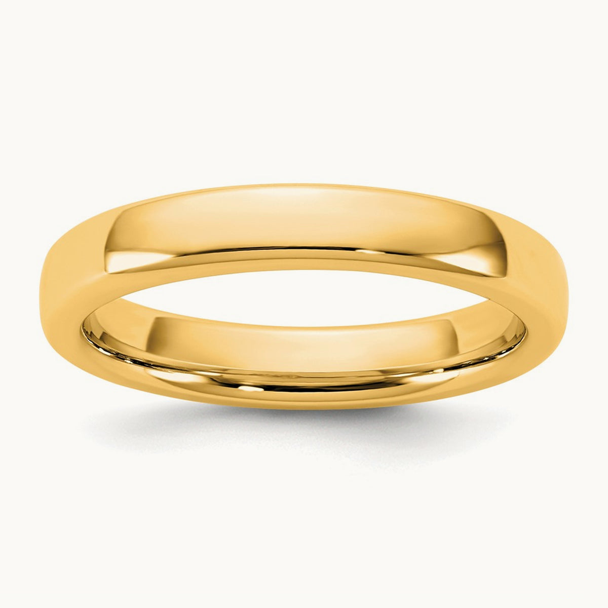 European Comfort Fit Band — 14K Yellow Gold, 3.5mm