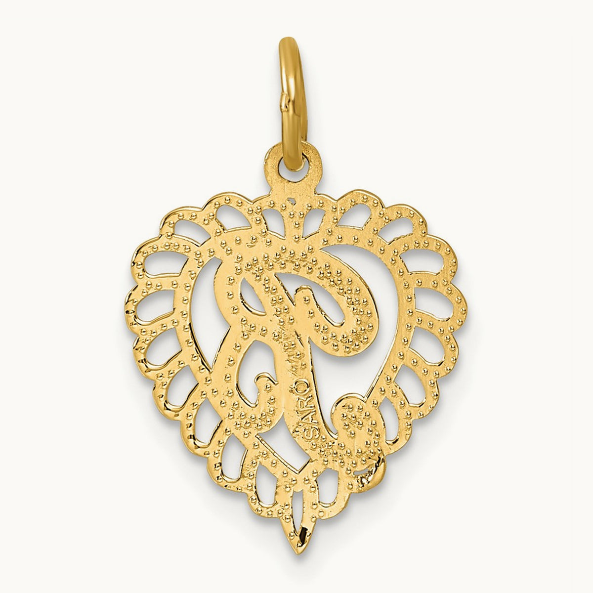 Heart Charm — B