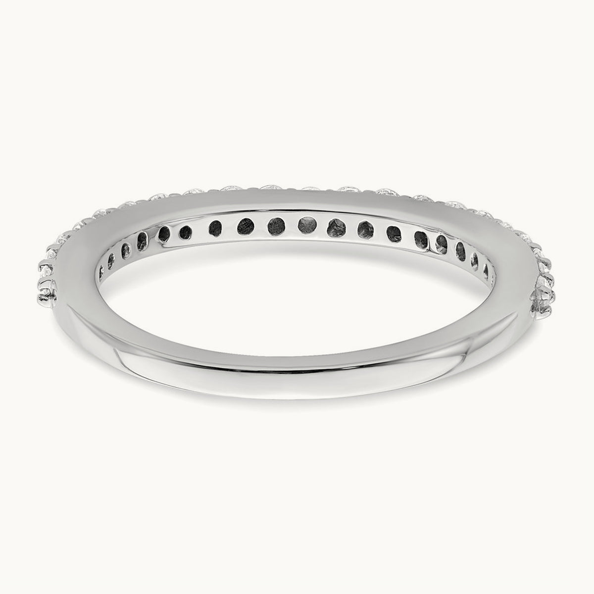 Diamond Band, 14K White Gold