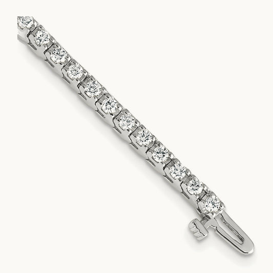Round Tennis Bracelet, 2.25 ct tw Lab-Grown Diamond