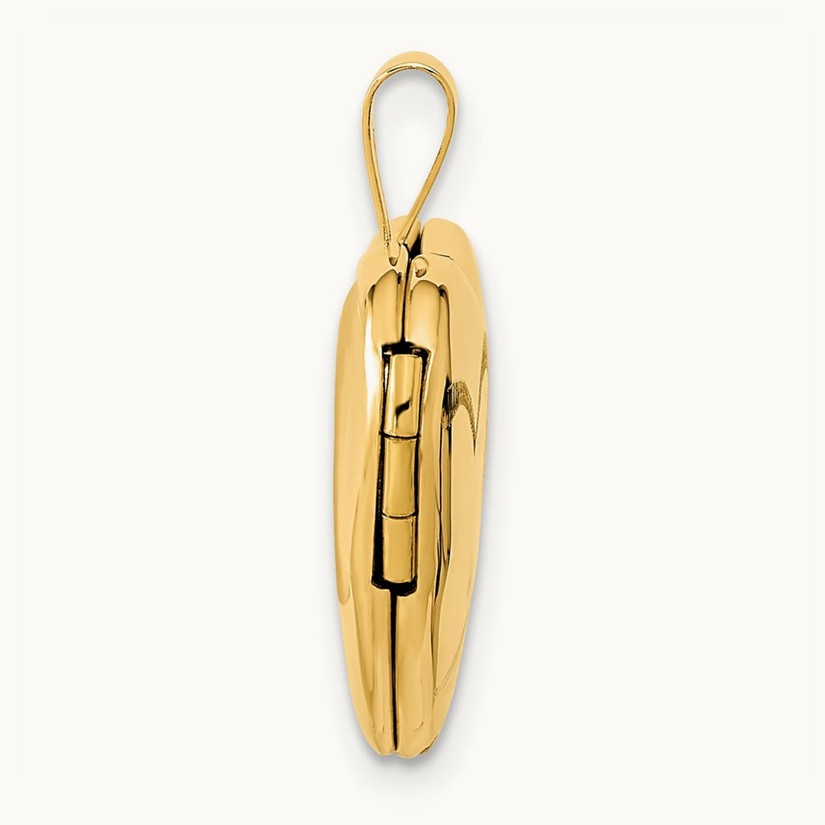 Double Hearts Locket — 14K Yellow Gold