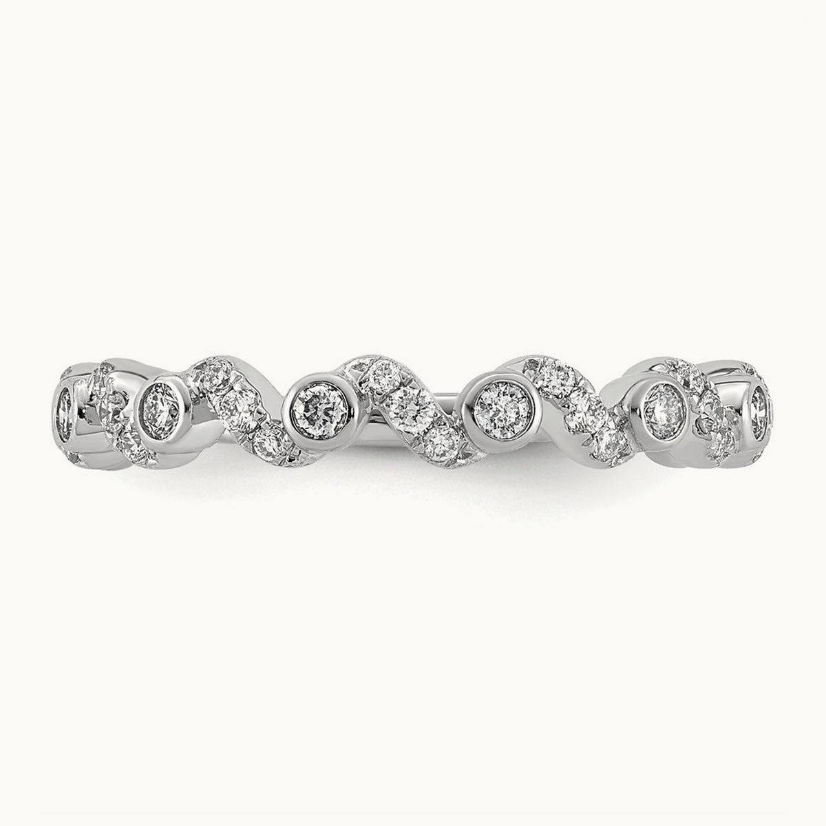 Wedding Band, 0.25 ct tw Lab-Grown Diamond