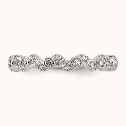 Wedding Band, 0.25 ct tw Lab-Grown Diamond